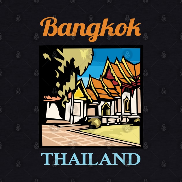 Visit Bangkok Thailand by KewaleeTee